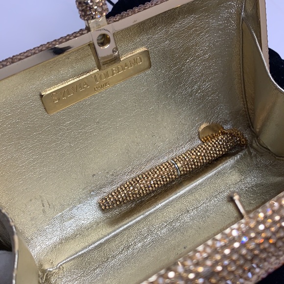 Sylvia Toledano Peace Please Box Clutch - Picture 5 of 9